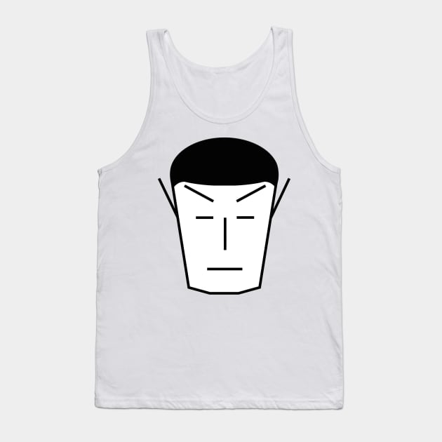 Spock Tank Top by blueshift